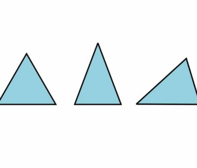 أنواع المثلثات